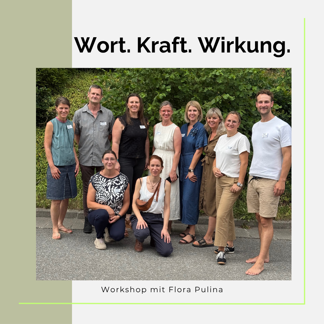 Workshop „Wort.Kraft.Wirkung“ – Rhetorik, die bewegt
